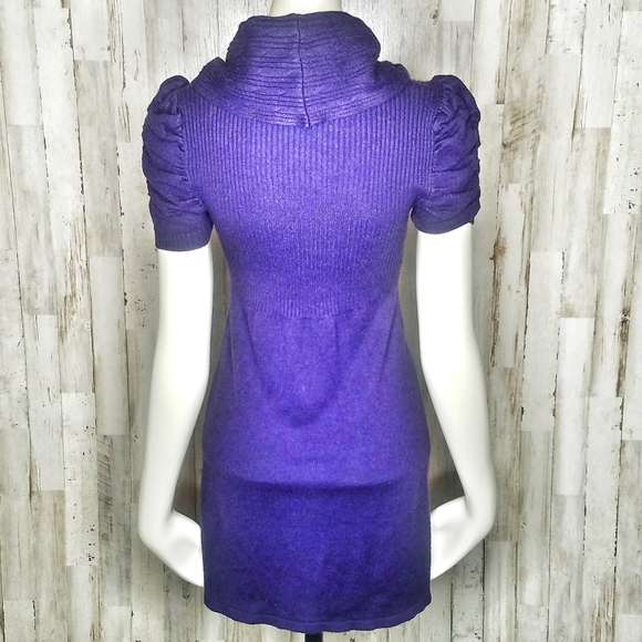 Host Pick♡Takeout | Cowl neck sweater dress - Picture 3 of 8